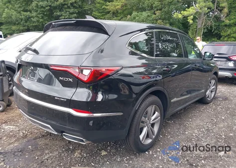 2025 Acura Mdx Standard from USA, damaged, VIN 5J8YE1H38SL027264